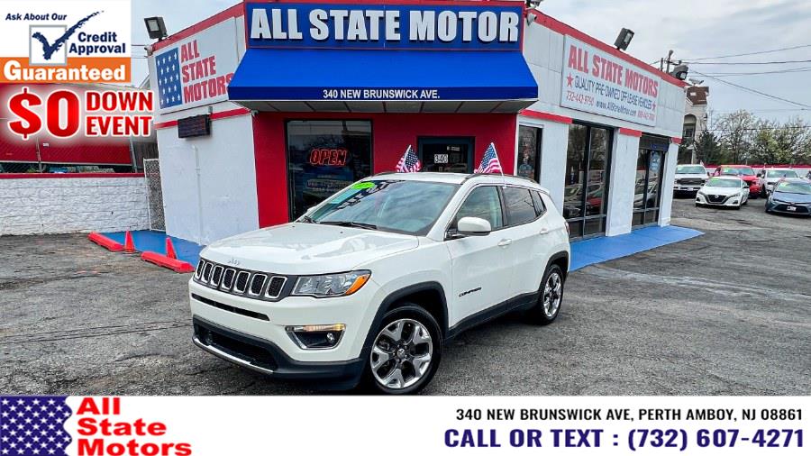 2021 Jeep Compass Limited FWD, available for sale in Perth Amboy, New Jersey | All State Motor Inc. Perth Amboy, New Jersey 2021 Jeep Compass Limited FWD, available for sale in Perth Amboy, New Jersey | All State Motor Inc. Perth Amboy, New Jersey