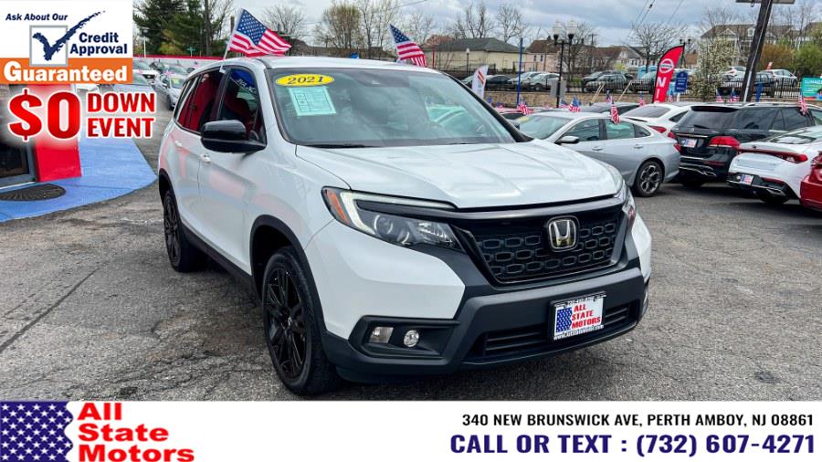 2021 Honda Passport Sport AWD, available for sale in Perth Amboy, New Jersey | All State Motor Inc. Perth Amboy, New Jersey 2021 Honda Passport Sport AWD, available for sale in Perth Amboy, New Jersey | All State Motor Inc. Perth Amboy, New Jersey