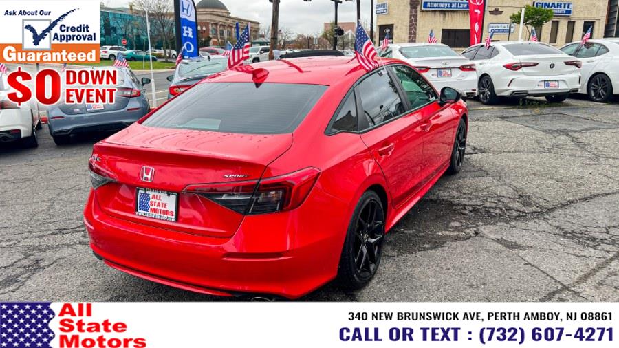 2022 Honda Civic Sedan Sport CVT, available for sale in Perth Amboy, New Jersey | All State Motor Inc. Perth Amboy, New Jersey 2022 Honda Civic Sedan Sport CVT, available for sale in Perth Amboy, New Jersey | All State Motor Inc. Perth Amboy, New Jersey