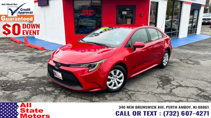 2021 Toyota Corolla LE CVT (Natl), available for sale in Perth Amboy, New Jersey | All State Motor Inc. Perth Amboy, New Jersey 2021 Toyota Corolla LE CVT (Natl), available for sale in Perth Amboy, New Jersey | All State Motor Inc. Perth Amboy, New Jersey