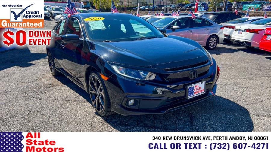 2020 Honda Civic Sedan Sport CVT, available for sale in Perth Amboy, New Jersey | All State Motor Inc. Perth Amboy, New Jersey 2020 Honda Civic Sedan Sport CVT, available for sale in Perth Amboy, New Jersey | All State Motor Inc. Perth Amboy, New Jersey
