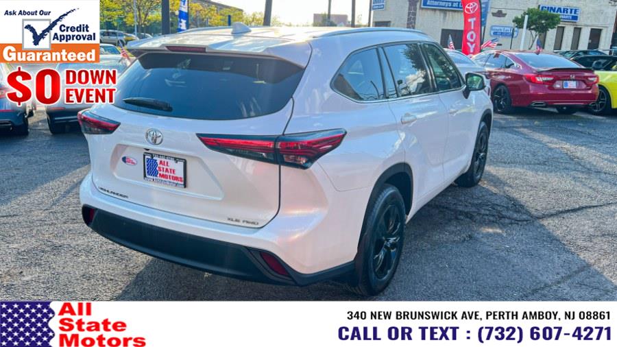 2021 Toyota Highlander XLE AWD (Natl), available for sale in Perth Amboy, New Jersey | All State Motor Inc. Perth Amboy, New Jersey 2021 Toyota Highlander XLE AWD (Natl), available for sale in Perth Amboy, New Jersey | All State Motor Inc. Perth Amboy, New Jersey