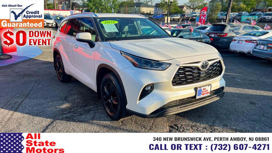 2021 Toyota Highlander XLE AWD (Natl), available for sale in Perth Amboy, New Jersey | All State Motor Inc. Perth Amboy, New Jersey 2021 Toyota Highlander XLE AWD (Natl), available for sale in Perth Amboy, New Jersey | All State Motor Inc. Perth Amboy, New Jersey