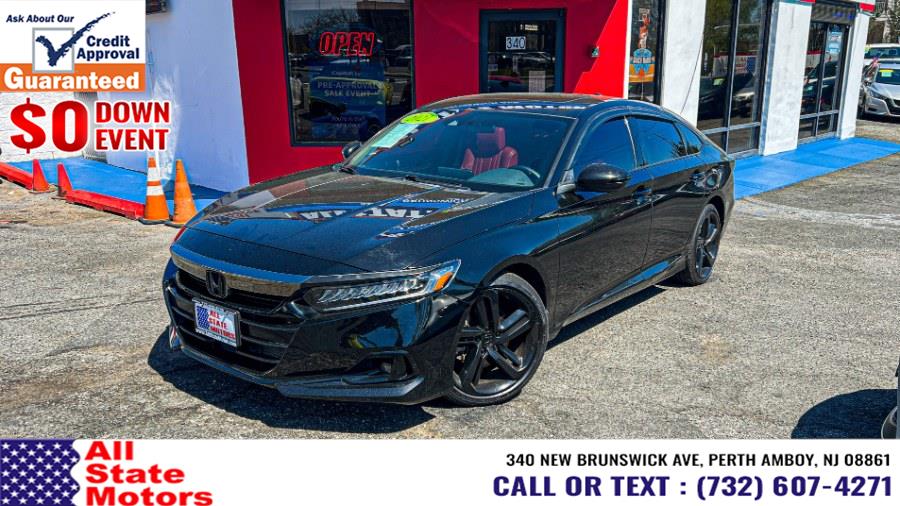 2021 Honda Accord Sedan Sport 2.0T Auto, available for sale in Perth Amboy, New Jersey | All State Motor Inc. Perth Amboy, New Jersey 2021 Honda Accord Sedan Sport 2.0T Auto, available for sale in Perth Amboy, New Jersey | All State Motor Inc. Perth Amboy, New Jersey