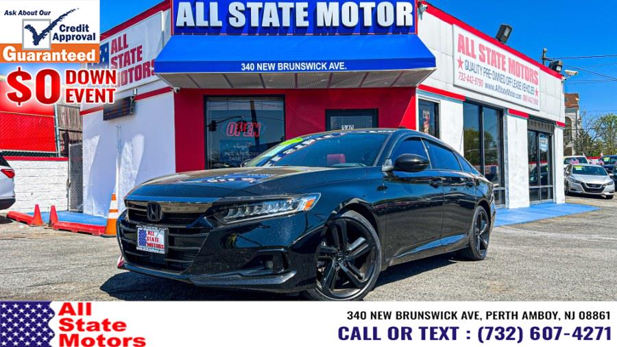 2021 Honda Accord Sedan Sport 2.0T Auto, available for sale in Perth Amboy, New Jersey | All State Motor Inc. Perth Amboy, New Jersey 2021 Honda Accord Sedan Sport 2.0T Auto, available for sale in Perth Amboy, New Jersey | All State Motor Inc. Perth Amboy, New Jersey