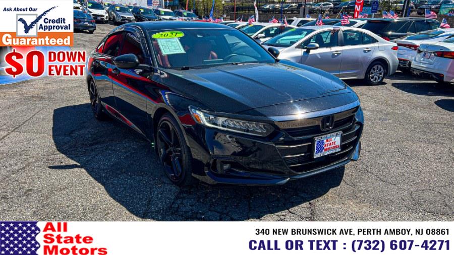 2021 Honda Accord Sedan Sport 2.0T Auto, available for sale in Perth Amboy, New Jersey | All State Motor Inc. Perth Amboy, New Jersey 2021 Honda Accord Sedan Sport 2.0T Auto, available for sale in Perth Amboy, New Jersey | All State Motor Inc. Perth Amboy, New Jersey