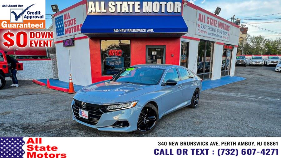 2021 Honda Accord Sedan Sport 1.5T CVT, available for sale in Perth Amboy, New Jersey | All State Motor Inc. Perth Amboy, New Jersey 2021 Honda Accord Sedan Sport 1.5T CVT, available for sale in Perth Amboy, New Jersey | All State Motor Inc. Perth Amboy, New Jersey
