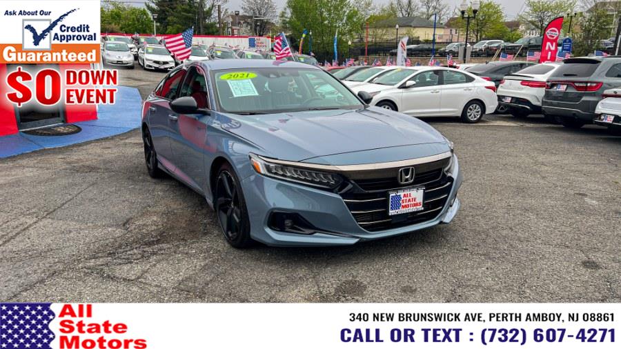 2021 Honda Accord Sedan Sport SE 1.5T CVT, available for sale in Perth Amboy, New Jersey | All State Motor Inc. Perth Amboy, New Jersey 2021 Honda Accord Sedan Sport SE 1.5T CVT, available for sale in Perth Amboy, New Jersey | All State Motor Inc. Perth Amboy, New Jersey