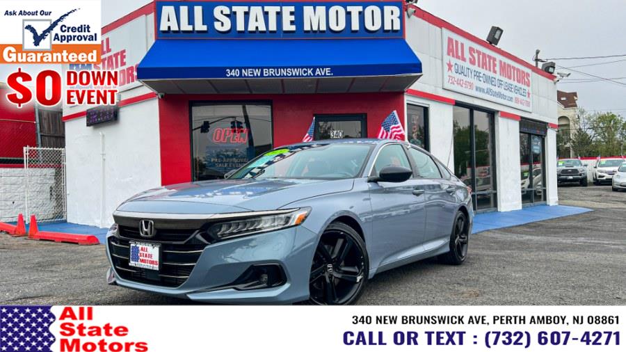 2021 Honda Accord Sedan Sport SE 1.5T CVT, available for sale in Perth Amboy, New Jersey | All State Motor Inc. Perth Amboy, New Jersey 2021 Honda Accord Sedan Sport SE 1.5T CVT, available for sale in Perth Amboy, New Jersey | All State Motor Inc. Perth Amboy, New Jersey