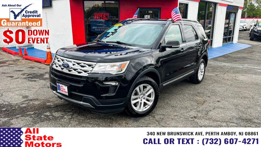2019 Ford Explorer XLT 4WD, available for sale in Perth Amboy, New Jersey | All State Motor Inc. Perth Amboy, New Jersey 2019 Ford Explorer XLT 4WD, available for sale in Perth Amboy, New Jersey | All State Motor Inc. Perth Amboy, New Jersey