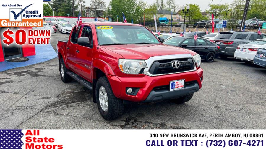 2014 Toyota Tacoma 4WD Double Cab V6 AT (Natl), available for sale in Perth Amboy, New Jersey | All State Motor Inc. Perth Amboy, New Jersey 2014 Toyota Tacoma 4WD Double Cab V6 AT (Natl), available for sale in Perth Amboy, New Jersey | All State Motor Inc. Perth Amboy, New Jersey