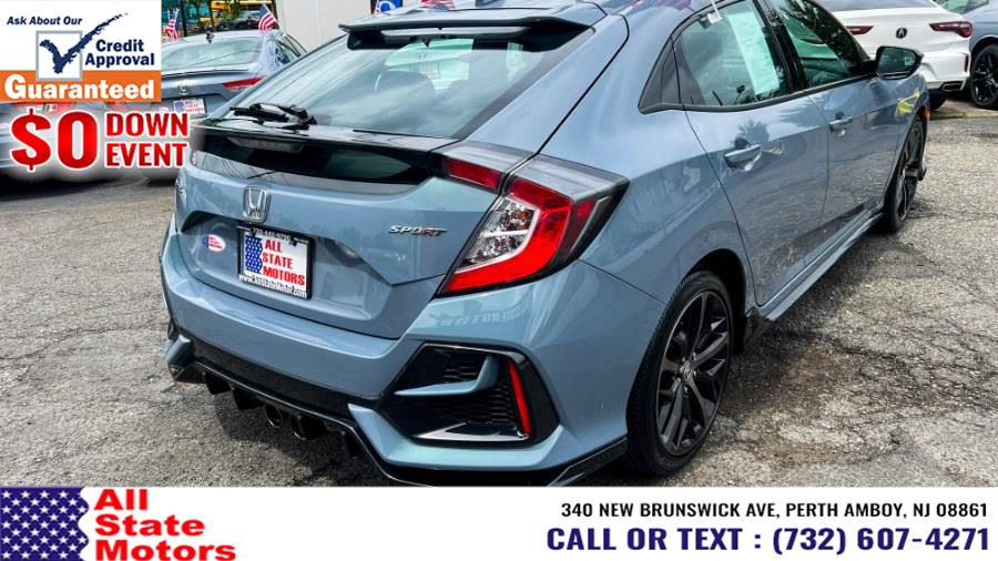 2021 Honda Civic Hatchback Sport CVT, available for sale in Perth Amboy, New Jersey | All State Motor Inc. Perth Amboy, New Jersey 2021 Honda Civic Hatchback Sport CVT, available for sale in Perth Amboy, New Jersey | All State Motor Inc. Perth Amboy, New Jersey