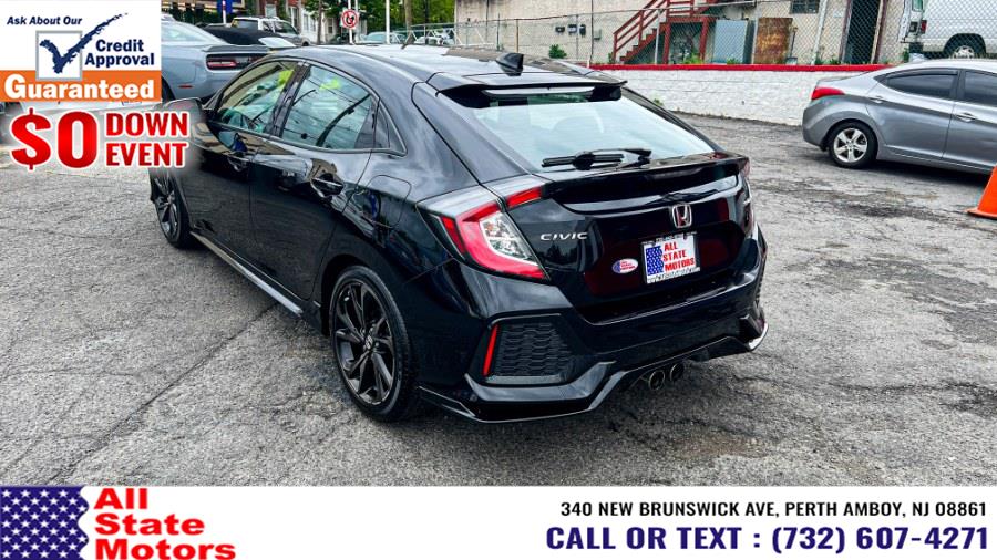 2018 Honda Civic Hatchback Sport CVT, available for sale in Perth Amboy, New Jersey | All State Motor Inc. Perth Amboy, New Jersey 2018 Honda Civic Hatchback Sport CVT, available for sale in Perth Amboy, New Jersey | All State Motor Inc. Perth Amboy, New Jersey