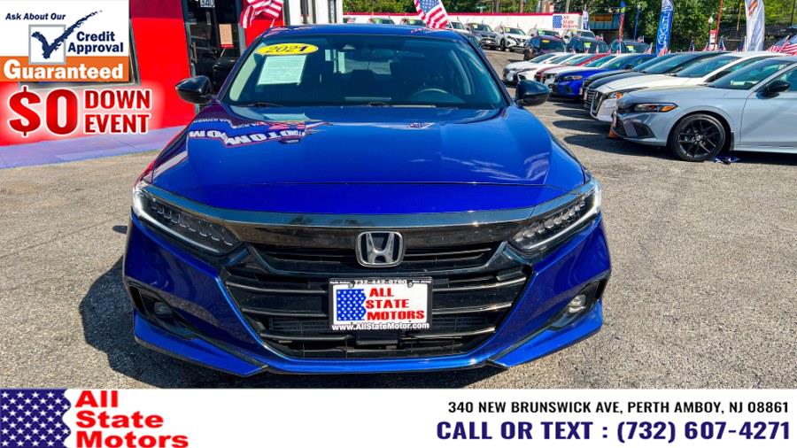 2021 Honda Accord Sedan Sport SE 1.5T CVT, available for sale in Perth Amboy, New Jersey | All State Motor Inc. Perth Amboy, New Jersey 2021 Honda Accord Sedan Sport SE 1.5T CVT, available for sale in Perth Amboy, New Jersey | All State Motor Inc. Perth Amboy, New Jersey