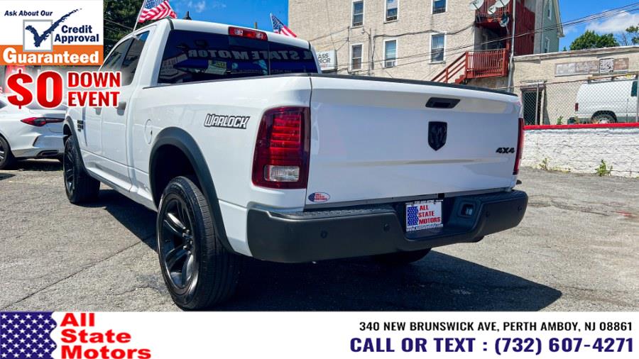 2021 Ram 1500 Classic Warlock 4x4 Quad Cab 6''4" Box, available for sale in Perth Amboy, New Jersey | All State Motor Inc. Perth Amboy, New Jersey 2021 Ram 1500 Classic Warlock 4x4 Quad Cab 6''4" Box, available for sale in Perth Amboy, New Jersey | All State Motor Inc. Perth Amboy, New Jersey
