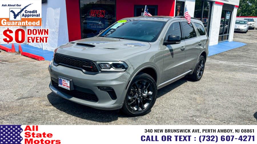 2021 Dodge Durango GT Plus AWD, available for sale in Perth Amboy, New Jersey | All State Motor Inc. Perth Amboy, New Jersey 2021 Dodge Durango GT Plus AWD, available for sale in Perth Amboy, New Jersey | All State Motor Inc. Perth Amboy, New Jersey