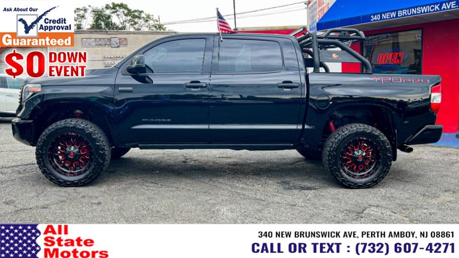 2020 Toyota Tundra 4WD TRD Pro CrewMax 5.5'' Bed 5.7L (Natl), available for sale in Perth Amboy, New Jersey | All State Motor Inc. Perth Amboy, New Jersey 2020 Toyota Tundra 4WD TRD Pro CrewMax 5.5'' Bed 5.7L (Natl), available for sale in Perth Amboy, New Jersey | All State Motor Inc. Perth Amboy, New Jersey