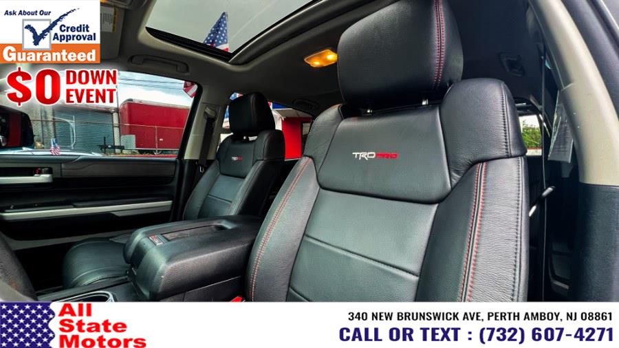 2020 Toyota Tundra 4WD TRD Pro CrewMax 5.5'' Bed 5.7L (Natl), available for sale in Perth Amboy, New Jersey | All State Motor Inc. Perth Amboy, New Jersey 2020 Toyota Tundra 4WD TRD Pro CrewMax 5.5'' Bed 5.7L (Natl), available for sale in Perth Amboy, New Jersey | All State Motor Inc. Perth Amboy, New Jersey