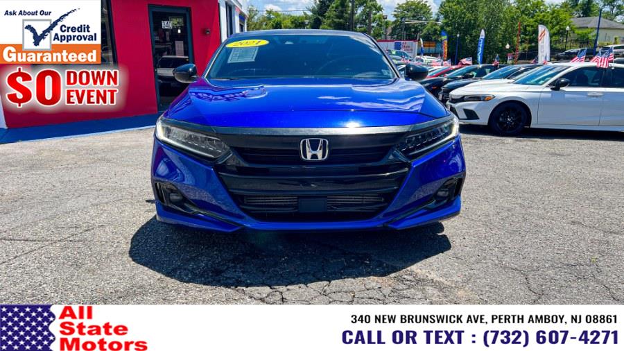 2021 Honda Accord Sedan Sport SE 1.5T CVT, available for sale in Perth Amboy, New Jersey | All State Motor Inc. Perth Amboy, New Jersey 2021 Honda Accord Sedan Sport SE 1.5T CVT, available for sale in Perth Amboy, New Jersey | All State Motor Inc. Perth Amboy, New Jersey