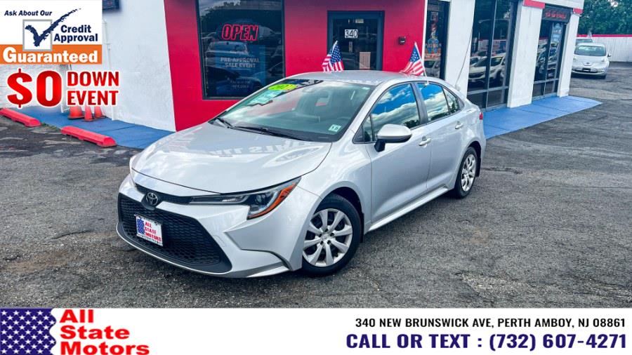 2021 Toyota Corolla LE CVT (Natl), available for sale in Perth Amboy, New Jersey | All State Motor Inc. Perth Amboy, New Jersey 2021 Toyota Corolla LE CVT (Natl), available for sale in Perth Amboy, New Jersey | All State Motor Inc. Perth Amboy, New Jersey