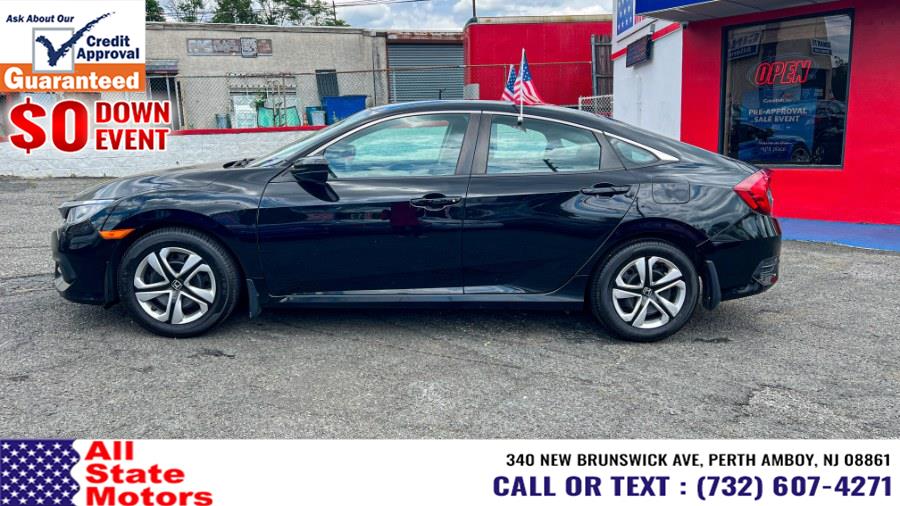 2017 Honda Civic Sedan LX CVT, available for sale in Perth Amboy, New Jersey | All State Motor Inc. Perth Amboy, New Jersey 2017 Honda Civic Sedan LX CVT, available for sale in Perth Amboy, New Jersey | All State Motor Inc. Perth Amboy, New Jersey