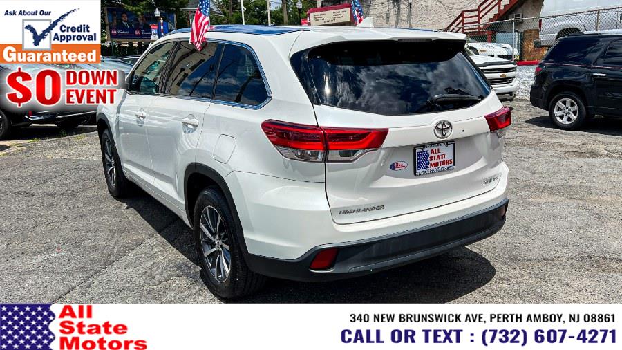 2018 Toyota Highlander XLE V6 AWD (Natl), available for sale in Perth Amboy, New Jersey | All State Motor Inc. Perth Amboy, New Jersey 2018 Toyota Highlander XLE V6 AWD (Natl), available for sale in Perth Amboy, New Jersey | All State Motor Inc. Perth Amboy, New Jersey
