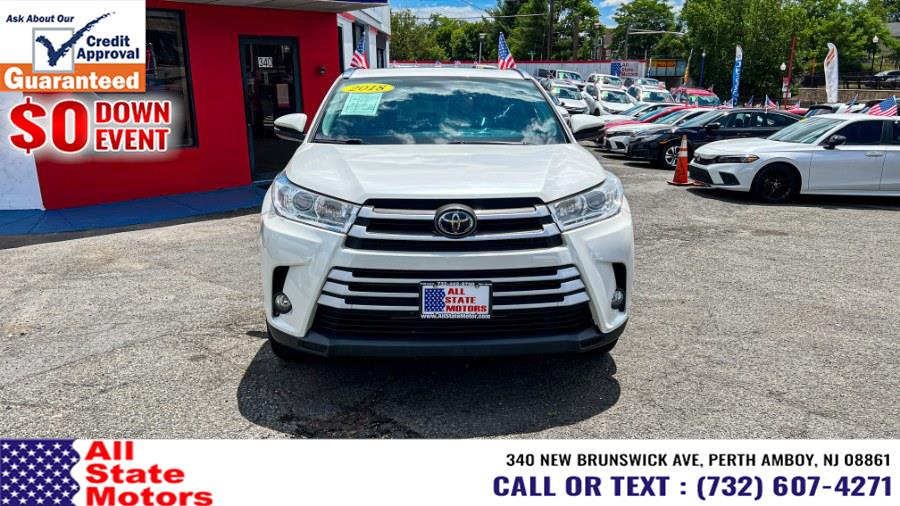 2018 Toyota Highlander XLE V6 AWD (Natl), available for sale in Perth Amboy, New Jersey | All State Motor Inc. Perth Amboy, New Jersey 2018 Toyota Highlander XLE V6 AWD (Natl), available for sale in Perth Amboy, New Jersey | All State Motor Inc. Perth Amboy, New Jersey