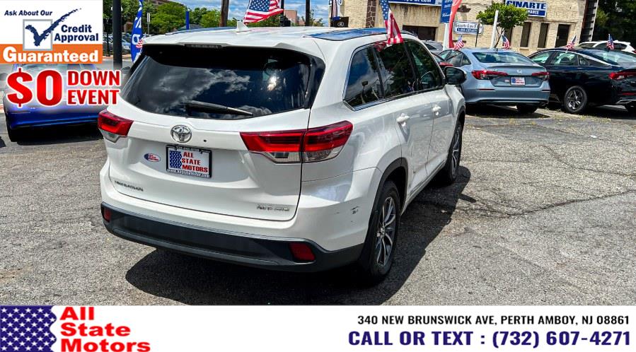 2018 Toyota Highlander XLE V6 AWD (Natl), available for sale in Perth Amboy, New Jersey | All State Motor Inc. Perth Amboy, New Jersey 2018 Toyota Highlander XLE V6 AWD (Natl), available for sale in Perth Amboy, New Jersey | All State Motor Inc. Perth Amboy, New Jersey