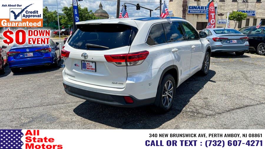 2018 Toyota Highlander XLE V6 AWD (Natl), available for sale in Perth Amboy, New Jersey | All State Motor Inc. Perth Amboy, New Jersey 2018 Toyota Highlander XLE V6 AWD (Natl), available for sale in Perth Amboy, New Jersey | All State Motor Inc. Perth Amboy, New Jersey