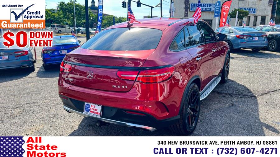 2018 Mercedes-Benz GLE AMG GLE 43 4MATIC Coupe, available for sale in Perth Amboy, New Jersey | All State Motor Inc. Perth Amboy, New Jersey 2018 Mercedes-Benz GLE AMG GLE 43 4MATIC Coupe, available for sale in Perth Amboy, New Jersey | All State Motor Inc. Perth Amboy, New Jersey