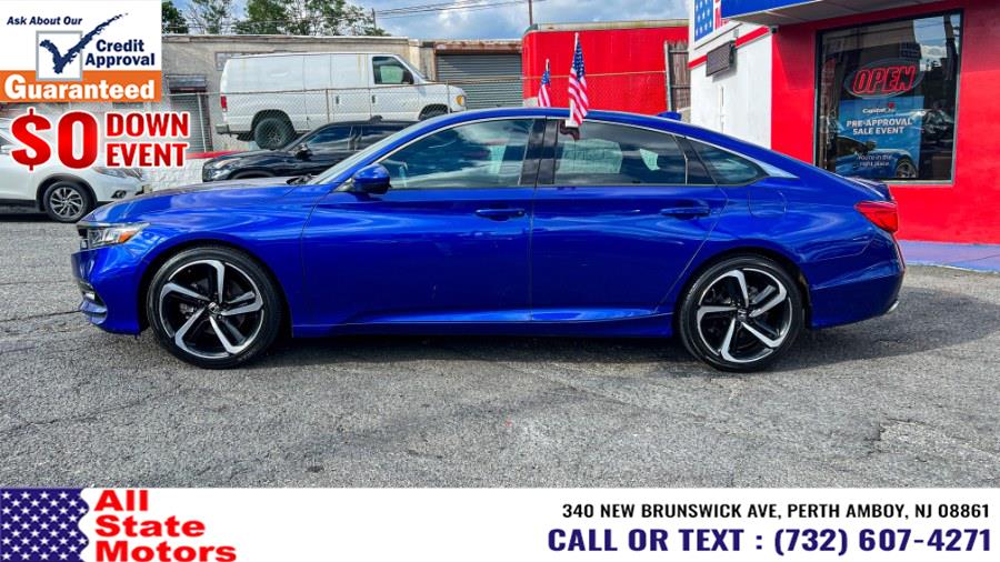 2018 Honda Accord Sedan Sport 1.5T CVT, available for sale in Perth Amboy, New Jersey | All State Motor Inc. Perth Amboy, New Jersey 2018 Honda Accord Sedan Sport 1.5T CVT, available for sale in Perth Amboy, New Jersey | All State Motor Inc. Perth Amboy, New Jersey