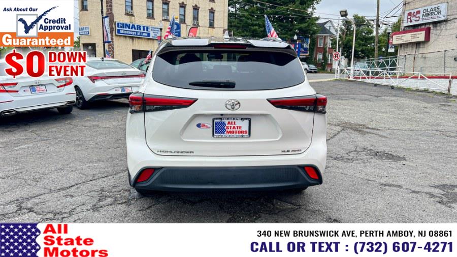 2021 Toyota Highlander XLE AWD (Natl), available for sale in Perth Amboy, New Jersey | All State Motor Inc. Perth Amboy, New Jersey 2021 Toyota Highlander XLE AWD (Natl), available for sale in Perth Amboy, New Jersey | All State Motor Inc. Perth Amboy, New Jersey