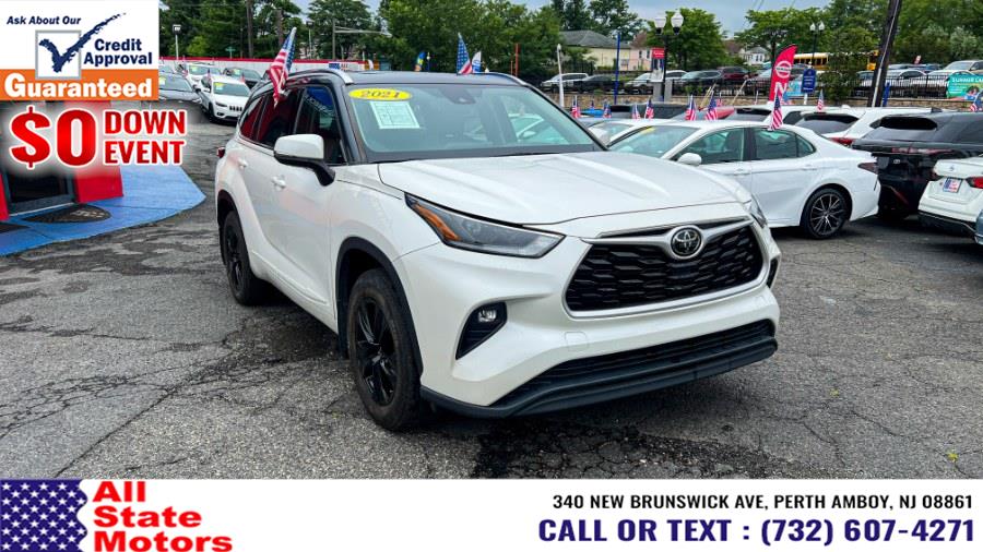 2021 Toyota Highlander XLE AWD (Natl), available for sale in Perth Amboy, New Jersey | All State Motor Inc. Perth Amboy, New Jersey 2021 Toyota Highlander XLE AWD (Natl), available for sale in Perth Amboy, New Jersey | All State Motor Inc. Perth Amboy, New Jersey