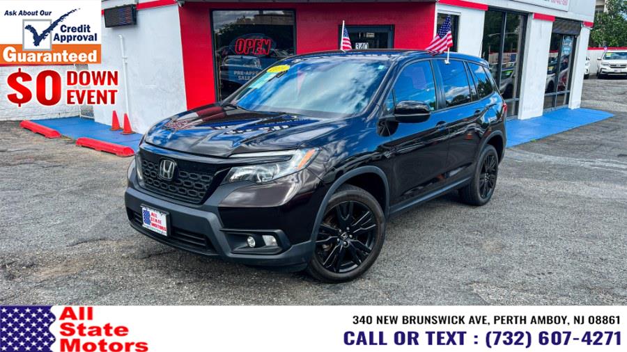 2019 Honda Passport Sport AWD, available for sale in Perth Amboy, New Jersey | All State Motor Inc. Perth Amboy, New Jersey 2019 Honda Passport Sport AWD, available for sale in Perth Amboy, New Jersey | All State Motor Inc. Perth Amboy, New Jersey