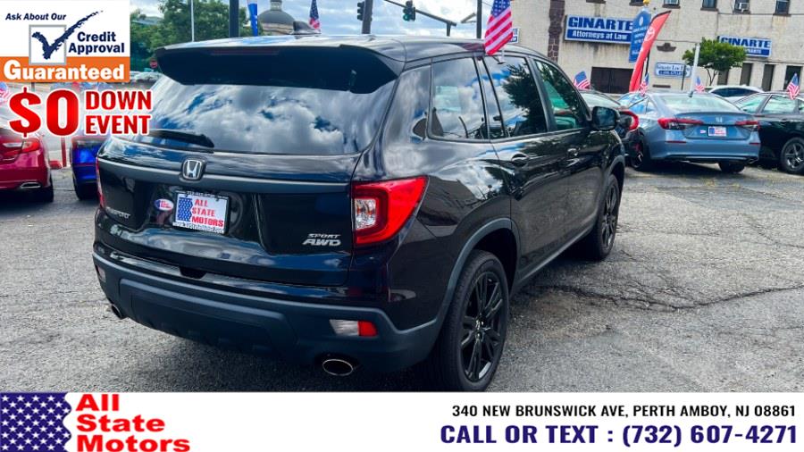 2019 Honda Passport Sport AWD, available for sale in Perth Amboy, New Jersey | All State Motor Inc. Perth Amboy, New Jersey 2019 Honda Passport Sport AWD, available for sale in Perth Amboy, New Jersey | All State Motor Inc. Perth Amboy, New Jersey