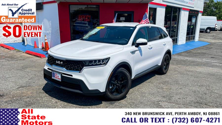 2022 Kia Sorento LX FWD, available for sale in Perth Amboy, New Jersey | All State Motor Inc. Perth Amboy, New Jersey 2022 Kia Sorento LX FWD, available for sale in Perth Amboy, New Jersey | All State Motor Inc. Perth Amboy, New Jersey