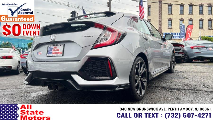 2019 Honda Civic Hatchback Sport CVT, available for sale in Perth Amboy, New Jersey | All State Motor Inc. Perth Amboy, New Jersey 2019 Honda Civic Hatchback Sport CVT, available for sale in Perth Amboy, New Jersey | All State Motor Inc. Perth Amboy, New Jersey