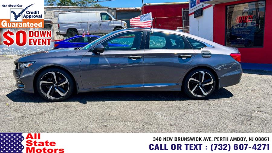 2018 Honda Accord Sedan Sport 1.5T CVT, available for sale in Perth Amboy, New Jersey | All State Motor Inc. Perth Amboy, New Jersey 2018 Honda Accord Sedan Sport 1.5T CVT, available for sale in Perth Amboy, New Jersey | All State Motor Inc. Perth Amboy, New Jersey