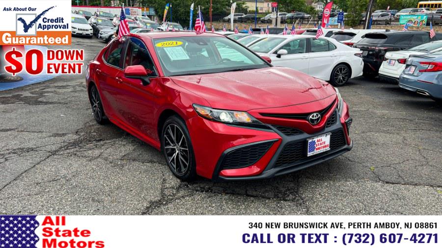 2021 Toyota Camry SE Auto (Natl), available for sale in Perth Amboy, New Jersey | All State Motor Inc. Perth Amboy, New Jersey 2021 Toyota Camry SE Auto (Natl), available for sale in Perth Amboy, New Jersey | All State Motor Inc. Perth Amboy, New Jersey