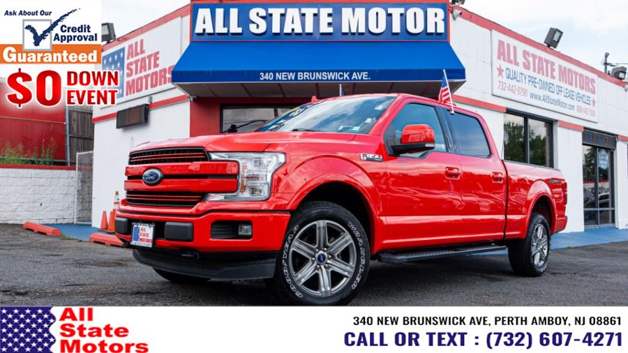 2018 Ford F-150 LARIAT 4WD SuperCrew 5.5'' Box, available for sale in Perth Amboy, New Jersey | All State Motor Inc. Perth Amboy, New Jersey 2018 Ford F-150 LARIAT 4WD SuperCrew 5.5'' Box, available for sale in Perth Amboy, New Jersey | All State Motor Inc. Perth Amboy, New Jersey