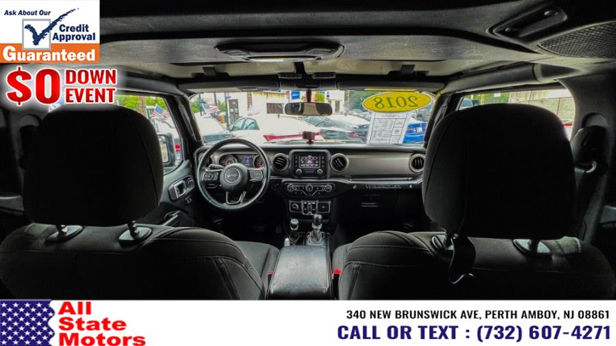 2018 Jeep Wrangler Unlimited Sport S 4x4, available for sale in Perth Amboy, New Jersey | All State Motor Inc. Perth Amboy, New Jersey 2018 Jeep Wrangler Unlimited Sport S 4x4, available for sale in Perth Amboy, New Jersey | All State Motor Inc. Perth Amboy, New Jersey