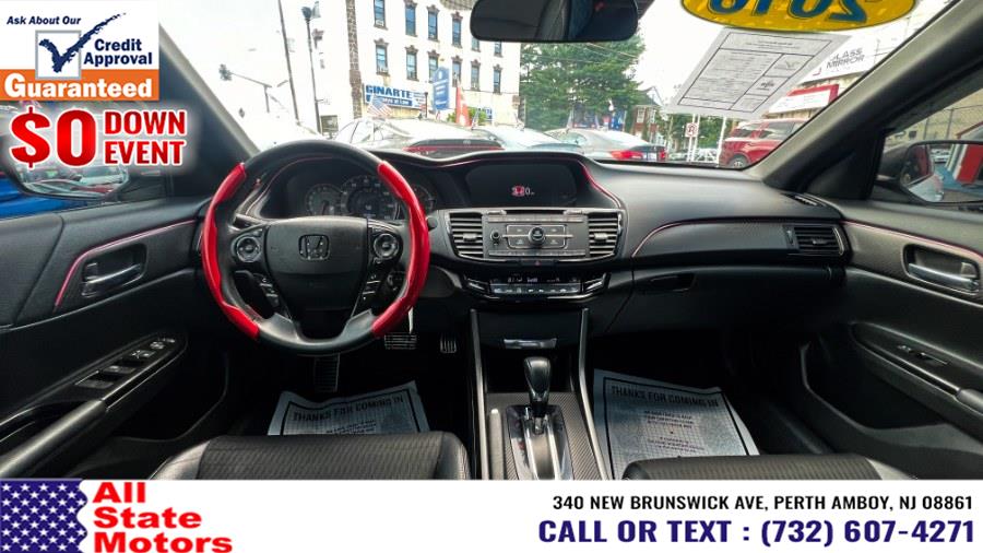 2016 Honda Accord Sedan 4dr I4 CVT Sport w/Honda Sensing, available for sale in Perth Amboy, New Jersey | All State Motor Inc. Perth Amboy, New Jersey 2016 Honda Accord Sedan 4dr I4 CVT Sport w/Honda Sensing, available for sale in Perth Amboy, New Jersey | All State Motor Inc. Perth Amboy, New Jersey