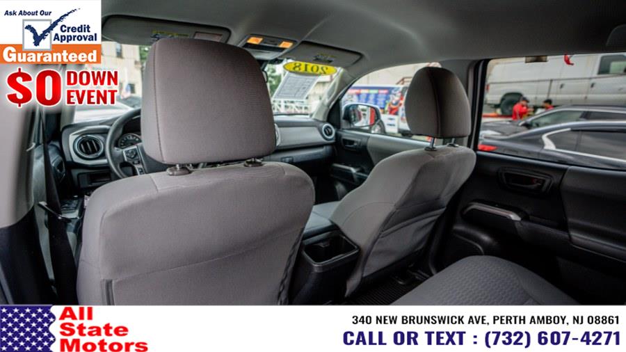 2018 Toyota Tacoma SR5 Double Cab 5'' Bed V6 4x4 AT (Natl), available for sale in Perth Amboy, New Jersey | All State Motor Inc. Perth Amboy, New Jersey 2018 Toyota Tacoma SR5 Double Cab 5'' Bed V6 4x4 AT (Natl), available for sale in Perth Amboy, New Jersey | All State Motor Inc. Perth Amboy, New Jersey