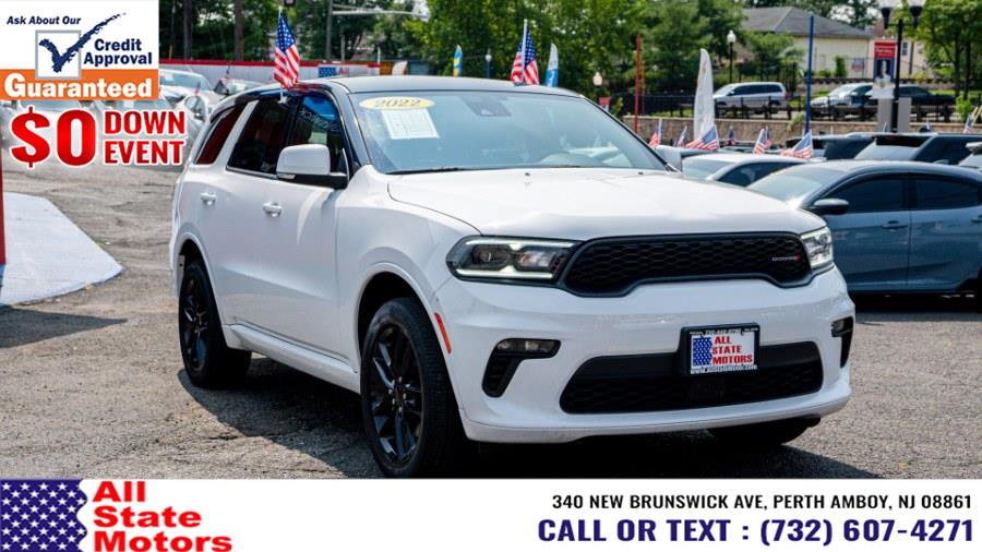 2022 Dodge Durango GT Plus AWD, available for sale in Perth Amboy, New Jersey | All State Motor Inc. Perth Amboy, New Jersey 2022 Dodge Durango GT Plus AWD, available for sale in Perth Amboy, New Jersey | All State Motor Inc. Perth Amboy, New Jersey