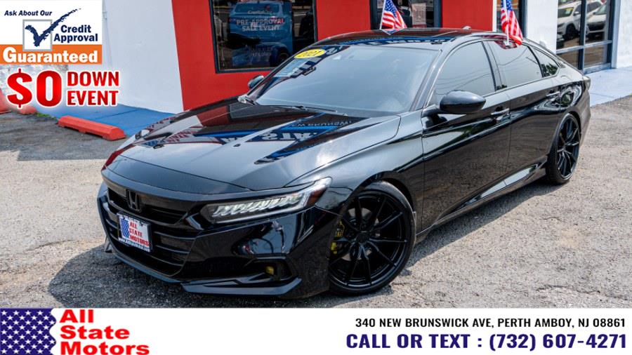2021 Honda Accord Sedan Sport 2.0T Auto, available for sale in Perth Amboy, New Jersey | All State Motor Inc. Perth Amboy, New Jersey 2021 Honda Accord Sedan Sport 2.0T Auto, available for sale in Perth Amboy, New Jersey | All State Motor Inc. Perth Amboy, New Jersey