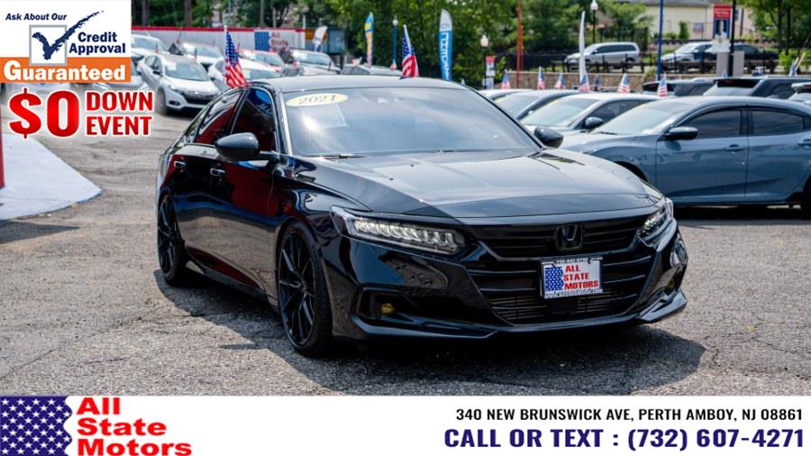 2021 Honda Accord Sedan Sport 2.0T Auto, available for sale in Perth Amboy, New Jersey | All State Motor Inc. Perth Amboy, New Jersey 2021 Honda Accord Sedan Sport 2.0T Auto, available for sale in Perth Amboy, New Jersey | All State Motor Inc. Perth Amboy, New Jersey