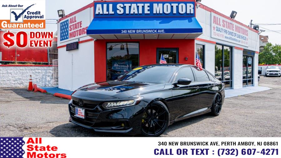2021 Honda Accord Sedan Sport 2.0T Auto, available for sale in Perth Amboy, New Jersey | All State Motor Inc. Perth Amboy, New Jersey 2021 Honda Accord Sedan Sport 2.0T Auto, available for sale in Perth Amboy, New Jersey | All State Motor Inc. Perth Amboy, New Jersey