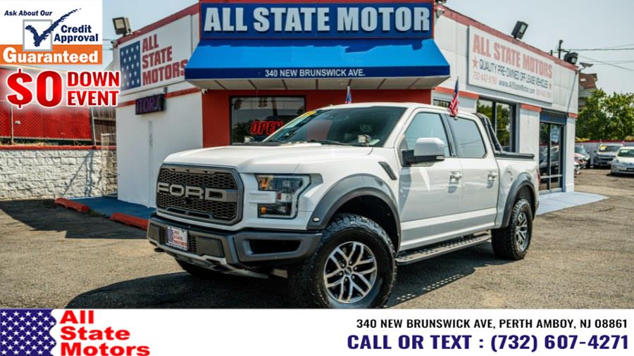 2017 Ford F-150 Raptor 4WD SuperCrew 5.5'' Box, available for sale in Perth Amboy, New Jersey | All State Motor Inc. Perth Amboy, New Jersey 2017 Ford F-150 Raptor 4WD SuperCrew 5.5'' Box, available for sale in Perth Amboy, New Jersey | All State Motor Inc. Perth Amboy, New Jersey