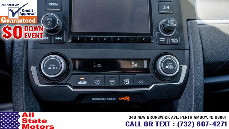 2018 Honda Civic Sedan LX CVT, available for sale in Perth Amboy, New Jersey | All State Motor Inc. Perth Amboy, New Jersey 2018 Honda Civic Sedan LX CVT, available for sale in Perth Amboy, New Jersey | All State Motor Inc. Perth Amboy, New Jersey