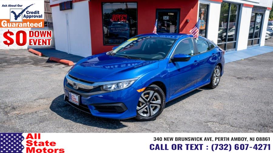 2018 Honda Civic Sedan LX CVT, available for sale in Perth Amboy, New Jersey | All State Motor Inc. Perth Amboy, New Jersey 2018 Honda Civic Sedan LX CVT, available for sale in Perth Amboy, New Jersey | All State Motor Inc. Perth Amboy, New Jersey